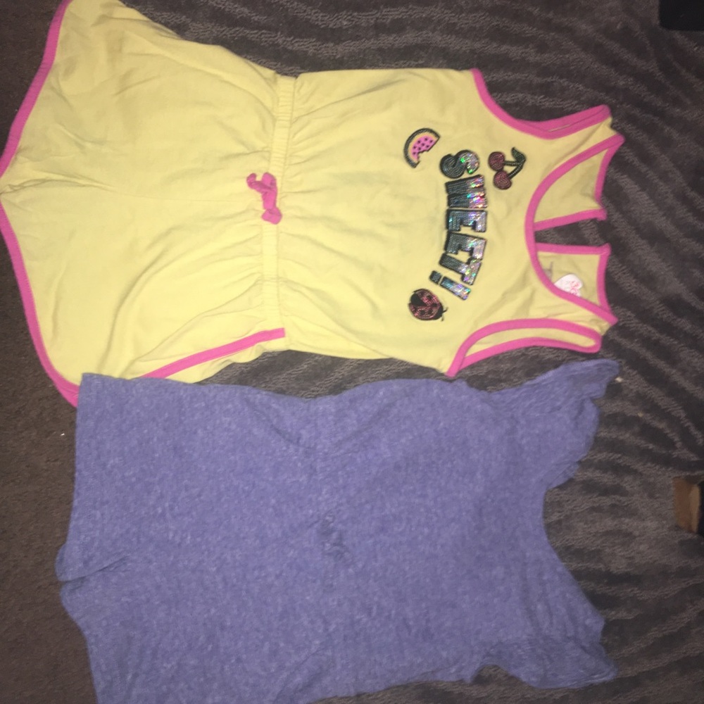 Two 5T rompers